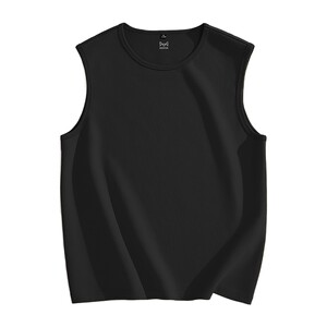 
Catman pure cotton vest men's summer sports fitness vest teenagers loose running moisture-absorbent sleeveless t-shirt men's J