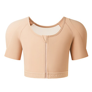 Kukeer 3D insert shoulder pad summer underwear double-door flat chest artifact anti-bump bottoming chest wrap