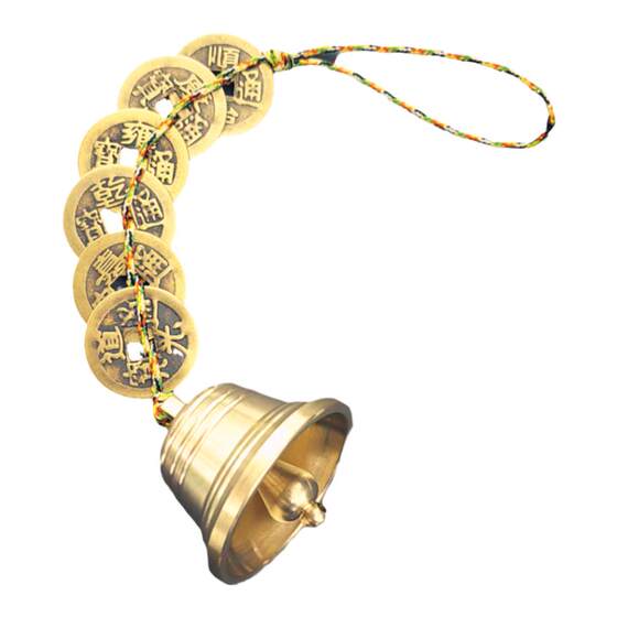 
Five Emperors Coins, Six Emperors Coins, Copper Bells, Eight Emperors Coins, Pure Copper Bells, Seiko Manufacturing Hall Balcony Car Security Pendant