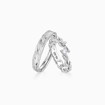 Cartilo Ring 925 Silver Original Design Couple Model
