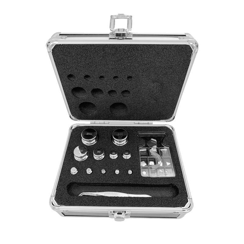 Jeu De 7 Masses à Double Crochet En Acier Chromé - 10g, 20g, 50g, 200g | Pour Expériences De Physique, Labo, École