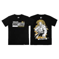 VSZAP Street Fighter short-sleeved Muay Thai stretch cotton T-shirt hot stamping