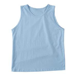 
Fat boy vest for boys and girls in spring and summer thin pure cotton plus fat plus size boy sleeveless T-shirt student inner wear bottoming pajamas