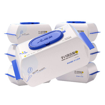 Jingqi baby wipes 80 pieces for baby's hands, mouth, farts, family use, large packaging, affordable packaging, special wet wipes for newborns