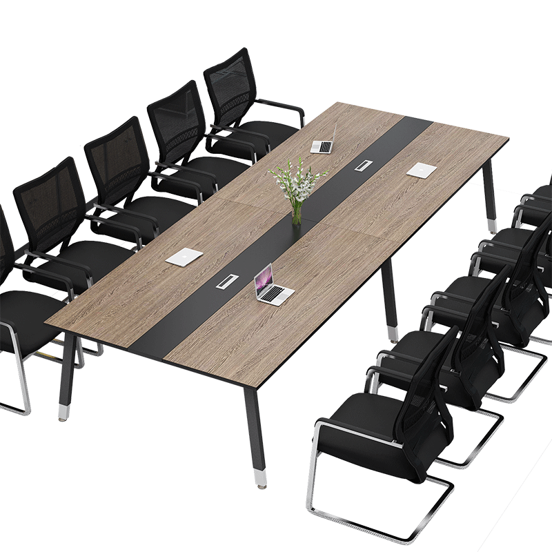Conference table long table simple modern small conference room training table simple workbench office desk table and chair combination