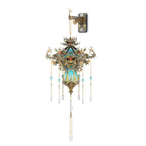 
[Flagship Store] Pinku* Daytime Lantern Wanling Lamp Refrigerator Magnet 3D Metal Puzzle Assembling Model Toy