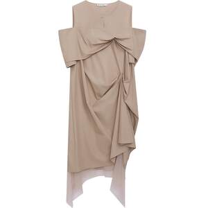 
Elegant round neck irregular dress for women in summer new style shopping mall same temperament long skirt BDR2LD1427