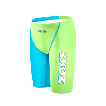 Zhouke Boys Five -point Racing Swimming Forms
