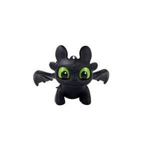 
Cute dragon master Toothless car ornaments Night Fury wings moving and luminous car center console decorative pendant