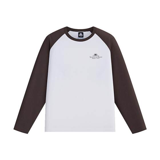 
kappa Kappa men's and women's new long-sleeved couple pure cotton retro sports T-shirt K0EY2TC30D