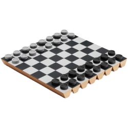 Umbra šachová Pětidílná Dáma špičkové Dětské Dřevěné Přenosné Skládací šachovnice šachy