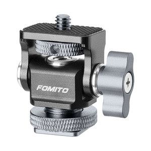 Upgraded metal snail pant adjustable damping monitor bracket camera hot shoe universal photography accessories pant
