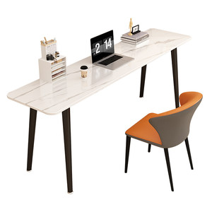 
Slate long desk modern simple home bedroom computer desk writing wall office strip desk workbench