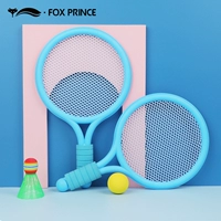 Детская ракетка для бадминтона, интерактивная теннисная игрушка в помещении, комплект, 2-3-4-5 лет, для детей и родителей