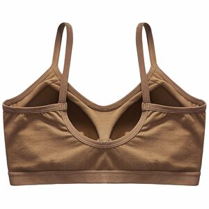 Sports U-shaped girl underwear, women's pure cotton one-piece tube top, beautiful back, anti-sagging student bra, vest style invisible