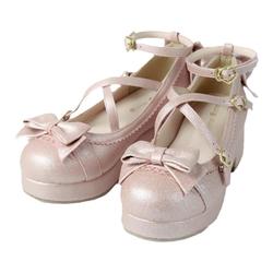 Spot Thick-soled Mirror Princess Original Cute And Versatile Girly Sweet Doll-like Lolita Shoes