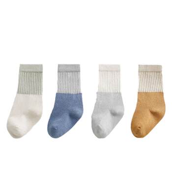 Top on the Internet! Thickened autumn and winter baby mid-calf socks