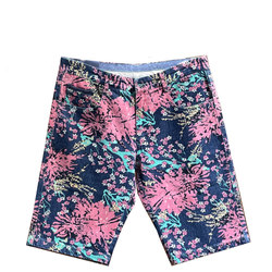 5-point mid-pants men's printed 5-point trousers