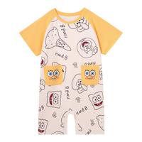 Children's One-Piece Pajamas - Pure Cotton Anti-Kick Cover Belly Baby Sleepwear