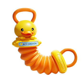 Baby accordion toy grasp training