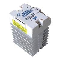 SAH(G3PA)4825D Narrow Guide Rail Type Solid State Relay With Integrated Heat Dissipation For AC