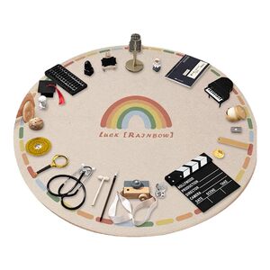 
Weekly supplies props Xiaohongshu baby birthday decoration set ins log style first-year gift decoration ritual sense