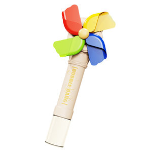 
Big windmill bubble machine fully automatic blowing bubble colorful light rotating windmill girl gift cute children's toys