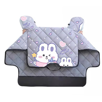 Electric vehicle windshield quilt with velvet, rainproof and waterproof in winter