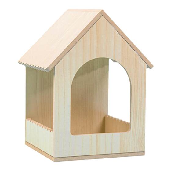 Pet Shangtian Xuanfeng Tiger Pipanus Parrot hatching the small wooden house living heating supplies bird cage accessories to avoid the nest
