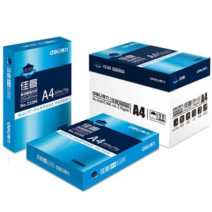 
Deli Jiaxuan photocopy paper A4 printing paper student office double-sided thickened 70g Jiaxuan Mingrui a4 printing paper 80g