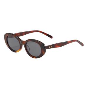 Shawnlee Zhang Yuxi same style retro cat eye sunglasses women's tortoise shell sunglasses glasses 326 Sydney