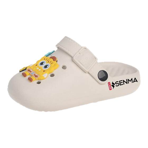 
Semir Cave Shoes Women's 2026 New Summer Outerwear Anti-Slip Beach Sandals and Slippers Half-Toe Sandals and Slippers for Men and Women