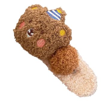 
Plush hairpin style hair accessories have over 1,000 repeat customers