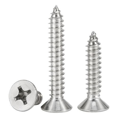 304 Сталовая головка из нержавеющей стали плоская головка.