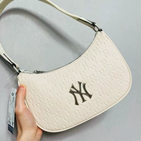MLB, сумка на одно плечо, брендовая небольшая сумка, расширенная сумка подмышку, премиум класс