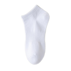
Socks women's short socks white cotton socks spring and summer men's mid-calf sports socks running sweat-absorbent shallow breathable anti-odor Japanese socks