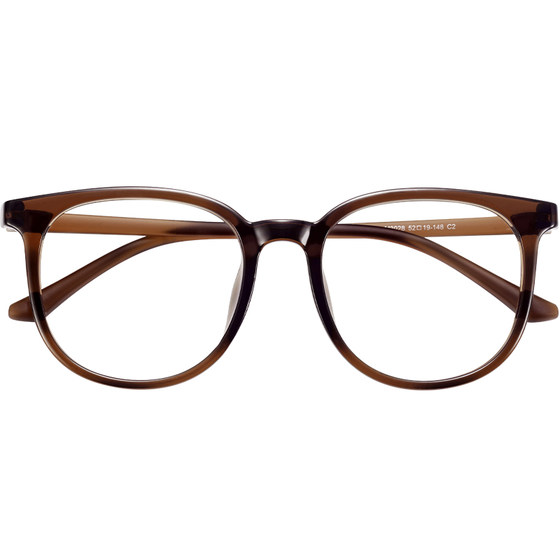 Professional glasses for myopia women can be equipped with large-frame astigmatism glasses for square and round faces, anti-blue light eye frames without makeup