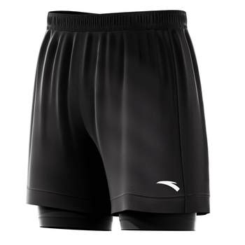 Anta Double Layer Loose Swimming Bottoms Swimming Cap Swimming Goggles Set