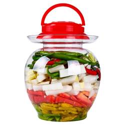 Free shipping Baosheng food grade plastic bottle kimchi jar