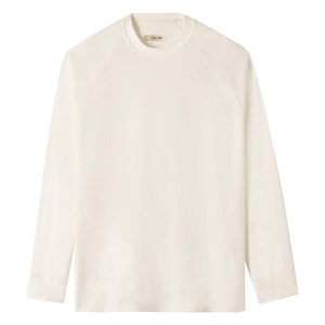 
[Selected 100% Cotton] CULTUM versatile loose H-shaped raglan sleeves with bottoming shirt, round neck long-sleeved T-shirt for men