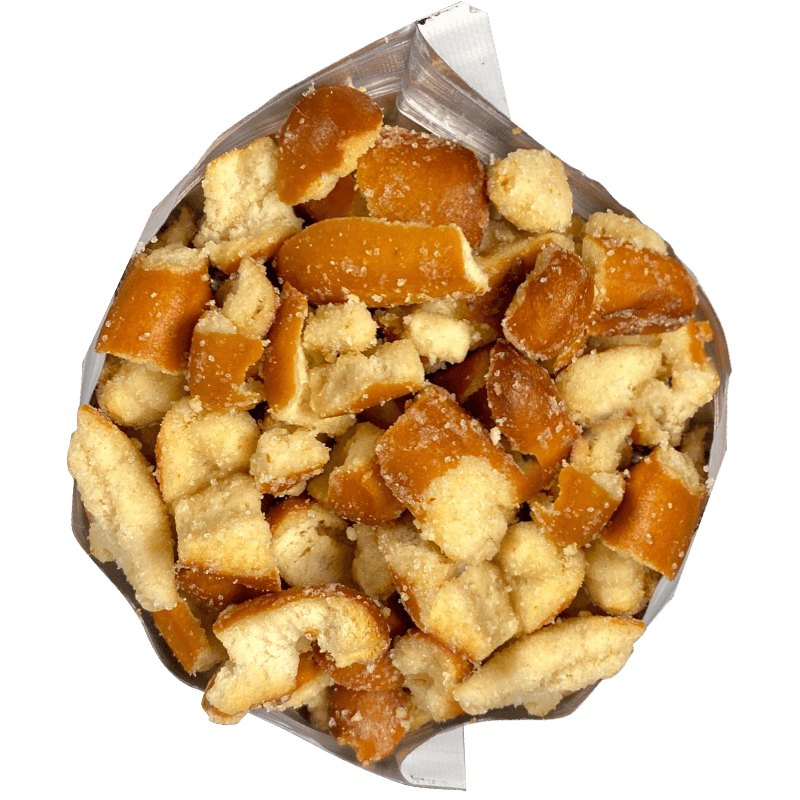 Crispy croutons, alkaline water, sea salt caramel, Internet celebrity popular same style biscuits to satisfy cravings, casual snacks, snacks wholesale