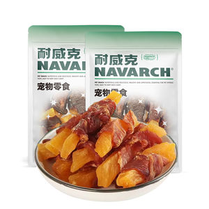 
Naiweike dog snacks duck meat jerky sweet fries training reward puppy teeth grinding and cleaning teeth to satisfy craving snacks 100g