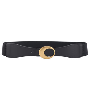 Spring and summer belt for women with genuine leather decoration, first-layer cowhide, slim waistband, elasticated sweater, jacket, down jacket trouser belt