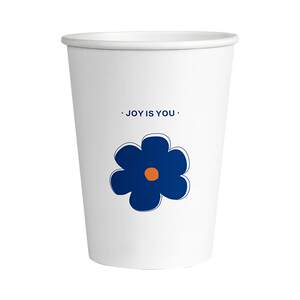 
Paper cup disposable household thickened food grade disposable paper cup office drinking cup anti-scalding water cup commercial