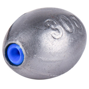 Plastic core leading lead falls olives, the heart falls, the heart is in the middle of the country, and the bottom of the sea fishing sea rod is thrown fishing lead pendant
