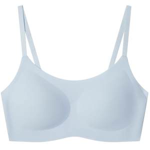 
Yu Shuxin's same style ubras classic no size no trace no rims comfortable invisible vest bra underwear for women
