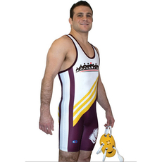 Форма для борьбы badiace大笨熊 男士连体摔跤服 古典摔跤衣