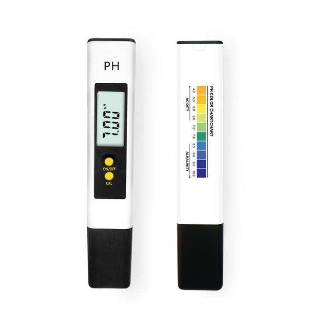 ການທົດສອບອາຊິດຖານ PH ທົດສອບ pen ph ຄ່າ ph meter ຕູ້ປາໃຫມ່ pen ph tester button aquarium acidity meter ph