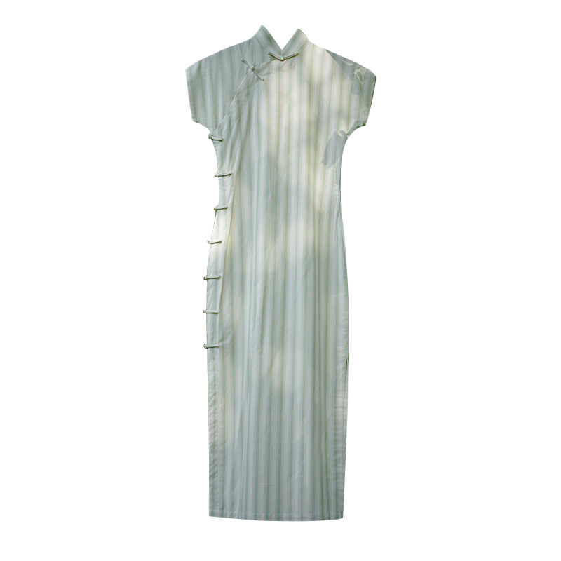 Cheongsam Traditionnelle Florale Col Mandarin - Ruihua | Avenue Robes
