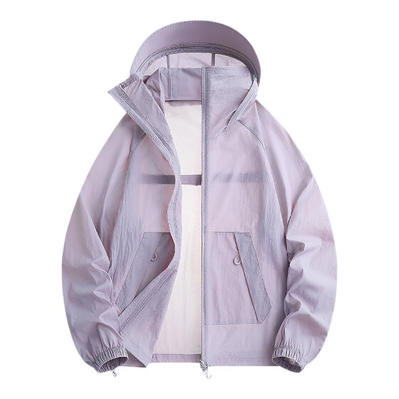 
Summer thin ice silk cool sun protection clothing for men, lightweight, breathable, anti-UV, outdoor fishing sun protection clothing